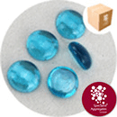 Glass Nuggets - Turquoise Blue - Design Pack - 9113